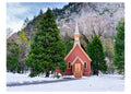 Yosemite Valley Chapel, Yosemite Postcard