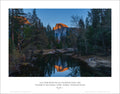 Half Dome Reflected on the Merced River, Yosemite Special Edition Poster